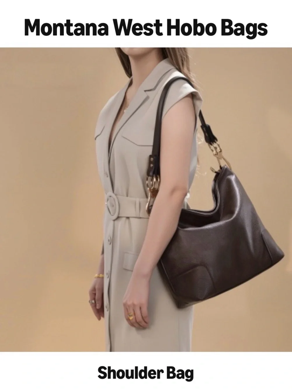 Montana west brown hobo bag